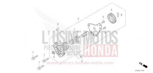 OIL PUMP CBF125NAR de 2024